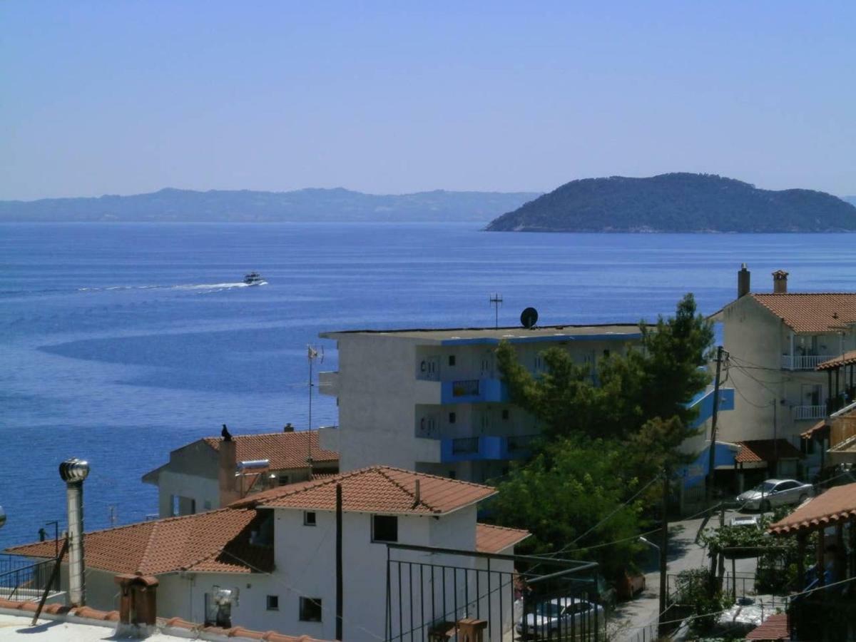 Casa Bianca Μεζονέτα Με Θέα Στη Θάλασσα Apartamento Néos Marmarás Exterior foto