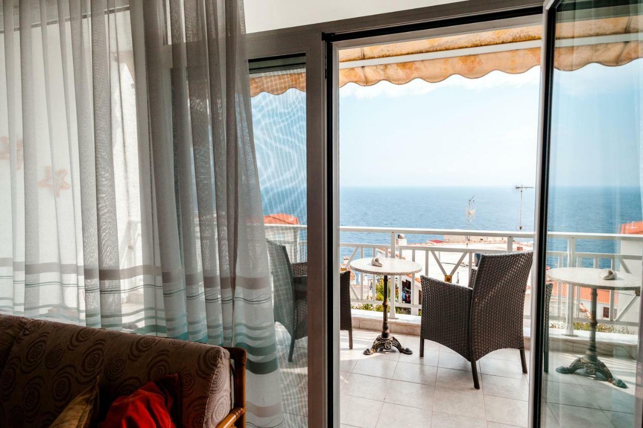 Casa Bianca Μεζονέτα Με Θέα Στη Θάλασσα Apartamento Néos Marmarás Exterior foto