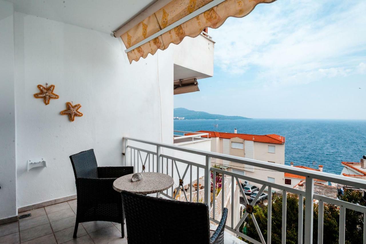 Casa Bianca Μεζονέτα Με Θέα Στη Θάλασσα Apartamento Néos Marmarás Exterior foto
